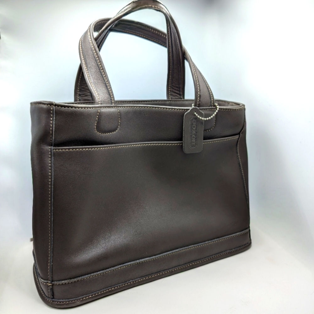 Vintage COACH Grey Shoulder Bag